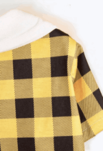Πουκάμισο Καρό Κίτρινο Για Σκύλους - Image 5