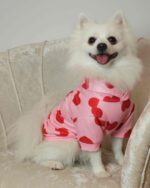 Ζακέτα Για Σκύλους - Ροζ Με Καρδούλες - Image 5