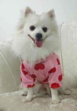 Ζακέτα Για Σκύλους - Ροζ Με Καρδούλες - Image 4