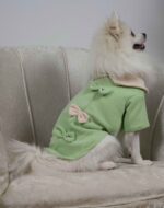 Πράσινο Μπλουζάκι Για Σκύλους - Με Φιόγκους - Image 2