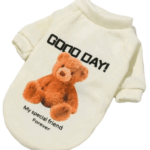 Φούτερ Για Σκύλους - Με Στάμπα Αρκουδάκι Μπέζ