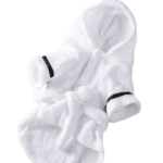 Μπουρνούζι Για Σκύλους Λευκό