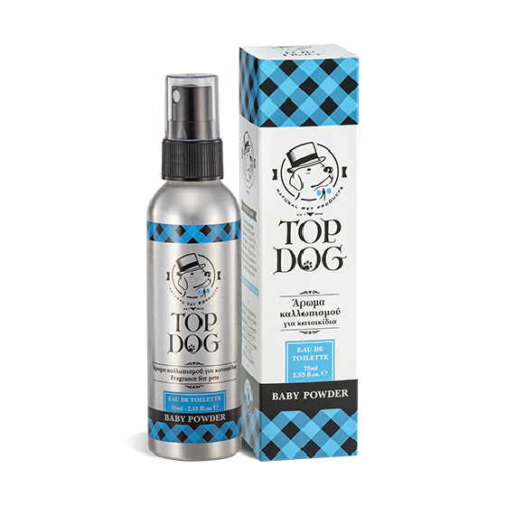 top-dog-άρωμα-baby-powder.png Αρωματική Λοσιόν Baby Powder 75ml - Image 1